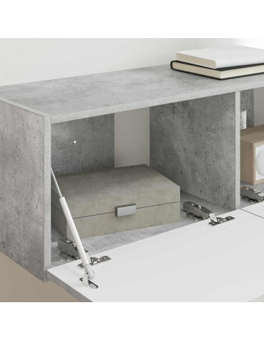 Mobile TV da parete Calcestruzzo 98 x 31 x 29,5 cm