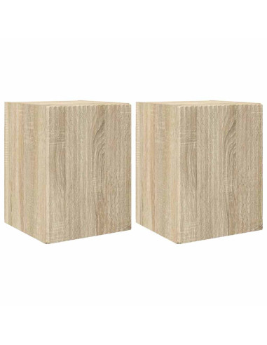 Mobile TV da parete 2 pcs Sonoma 30 x 31 x 40 cm