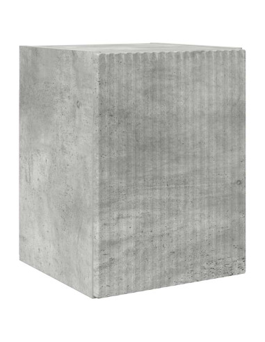 Mobile TV da parete 2 pcs Calcestruzzo 30 x 31 x 40 cm