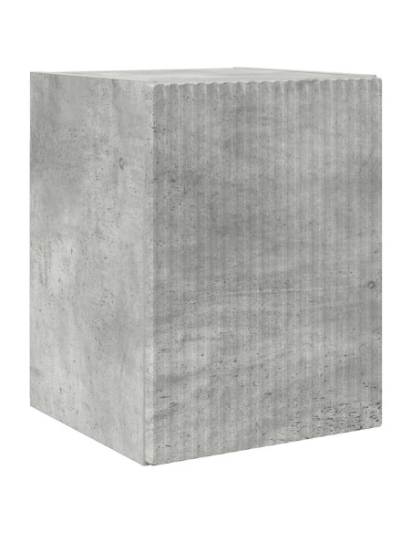 Mobile TV da parete 2 pcs Calcestruzzo 30 x 31 x 40 cm