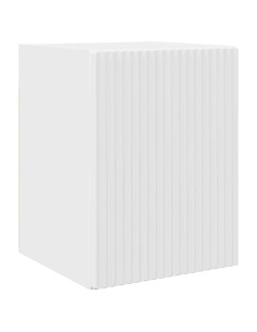 Mobile TV da parete Bianco Lucido 30 x 31 x 40 cm 2