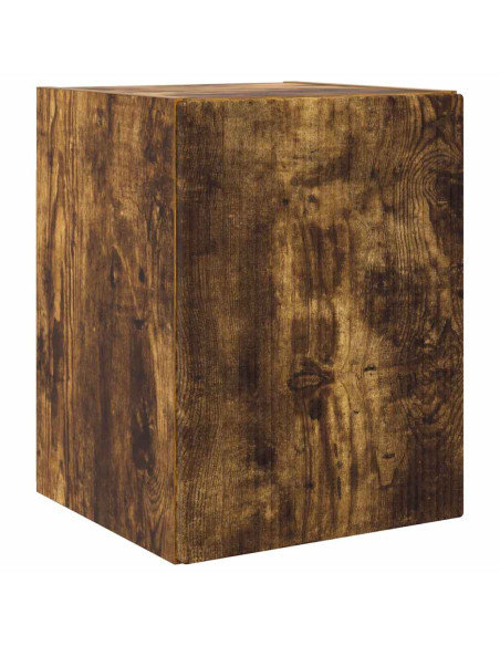 Mobile TV da parete 2 pcs Rovere fumé 30 x 31 x 40 cm