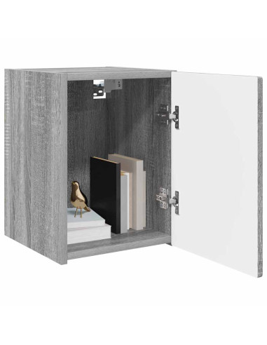 Mobile TV da parete 2 pcs Grigio Sonoma 30 x 31 x 40 cm