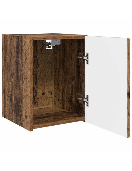 Mobile TV da parete Legno vecchio 30 x 31 x 40 cm