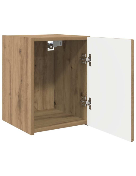 Mobile TV da parete Rovere Artigianale 30 x 31 x 40 cm