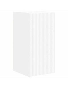 Mobile TV da parete Bianco 30 x 31 x 60 cm Legno multistrato 2