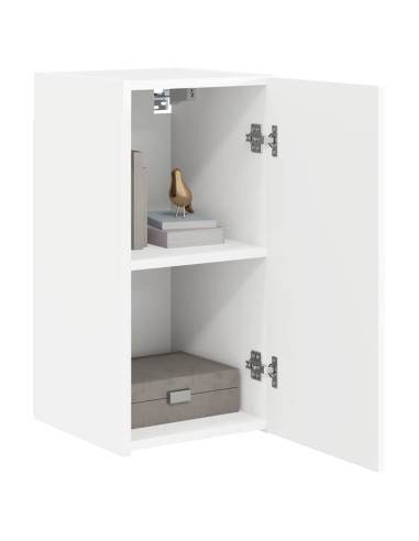 Mobile TV da parete 2 pcs Bianco 30 x 31 x 60 cm