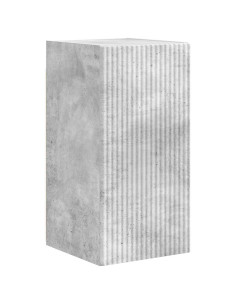 Mobile TV da parete Calcestruzzo 30 x 31 x 60 cm 2