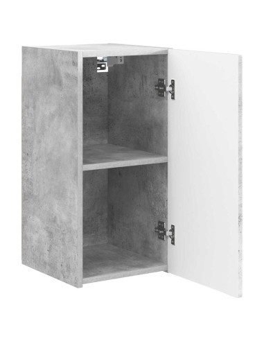 Mobile TV da parete Calcestruzzo 30 x 31 x 60 cm