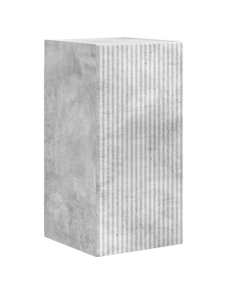 Mobile TV da parete 2 pcs Calcestruzzo 30 x 31 x 60 cm