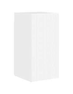 Mobile TV da parete Bianco Lucido 30 x 31 x 60 cm 2