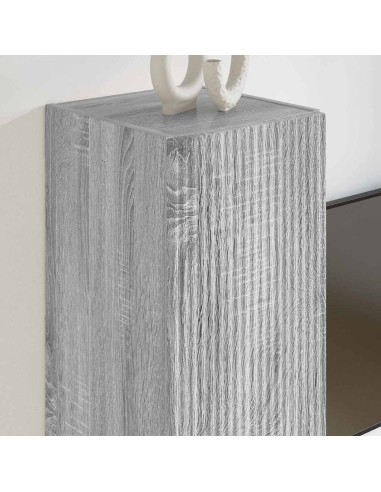 Mobile TV da parete Grigio Sonoma 30 x 31 x 60 cm