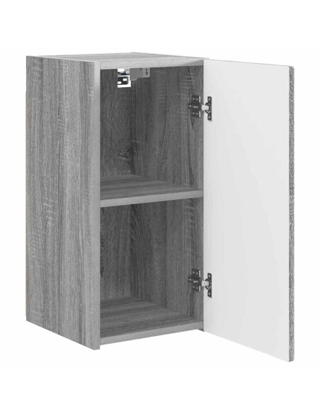 Mobile TV da parete Grigio Sonoma 30 x 31 x 60 cm