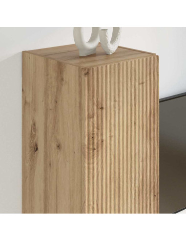 Mobile TV da parete Rovere Artigianale 30 x 31 x 60 cm