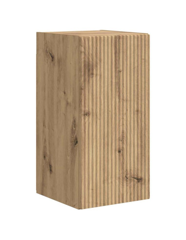 Mobile TV da parete 2 pcs Rovere Artigianale 30 x 31 x 60 cm