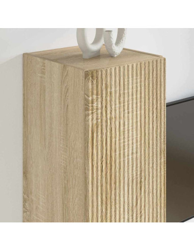 Mobile TV da parete Sonoma 30 x 31 x 80 cm Legno multistrato