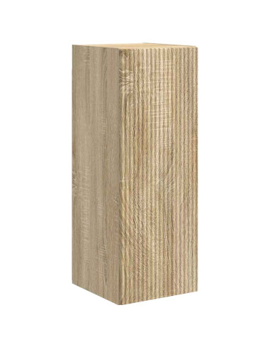 Mobile TV da parete 2 pcs Sonoma 30 x 31 x 80 cm