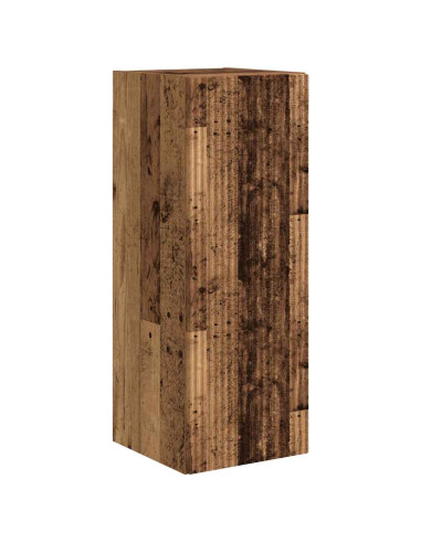 Mobile TV da parete 2 pcs Legno vecchio 30 x 31 x 80 cm