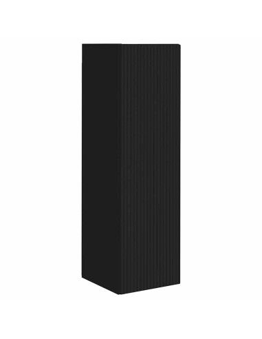 Mobile TV da parete Nero 30 x 31 x 100 cm Legno multistrato