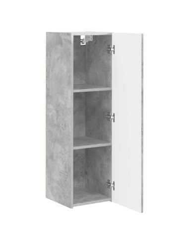 Mobile TV da parete Calcestruzzo 30 x 31 x 100 cm