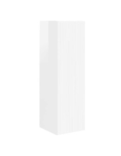 Mobile TV da parete Bianco Lucido 30 x 31 x 100 cm 2