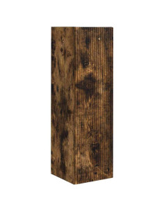 Mobile TV da parete Rovere fumé 30 x 31 x 100 cm 2