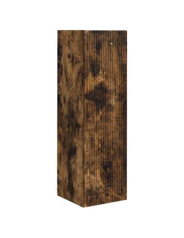 Mobile TV da parete 2 pcs Rovere fumé 30 x 31 x 100 cm