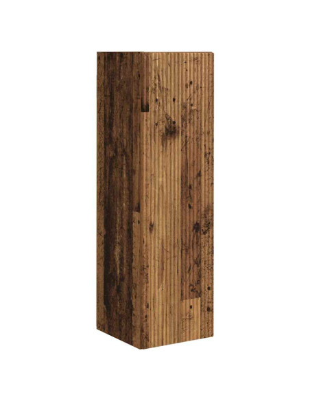 Mobile TV da parete 2 pcs Legno vecchio 30 x 31 x 100 cm