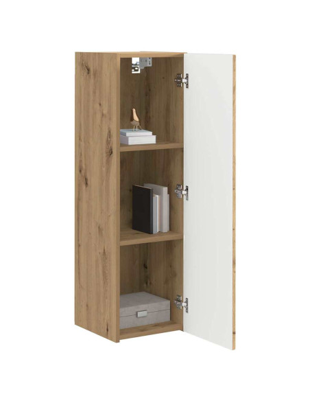 Mobile TV da parete Rovere Artigianale 30 x 31 x 100 cm