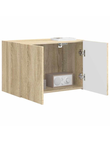Mobile TV da parete Rovere Sonoma 59,5 x 31 x 40 cm