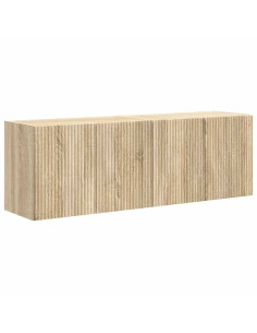 Mobile TV da parete 2 pcs Rovere Sonoma 59,5 x 31 x 40 cm 2