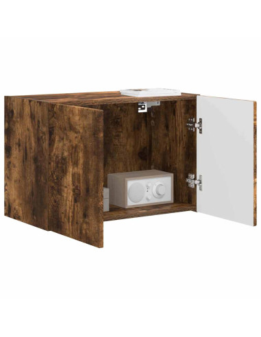 Mobile TV da parete Rovere fumé 59,5 x 31 x 40 cm