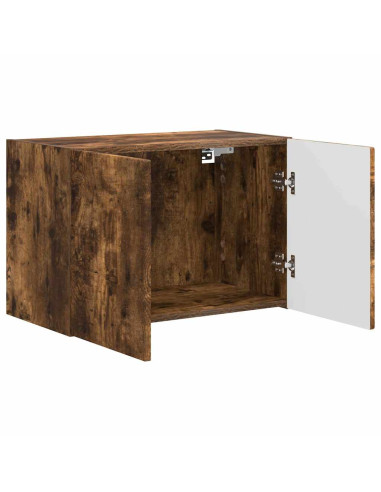 Mobile TV da parete Rovere fumé 59,5 x 31 x 40 cm