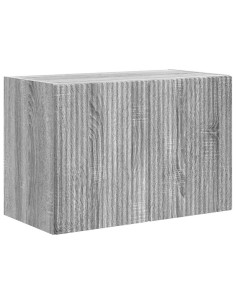 Mobile TV da parete Grigio Sonoma 59,5 x 31 x 40 cm 2