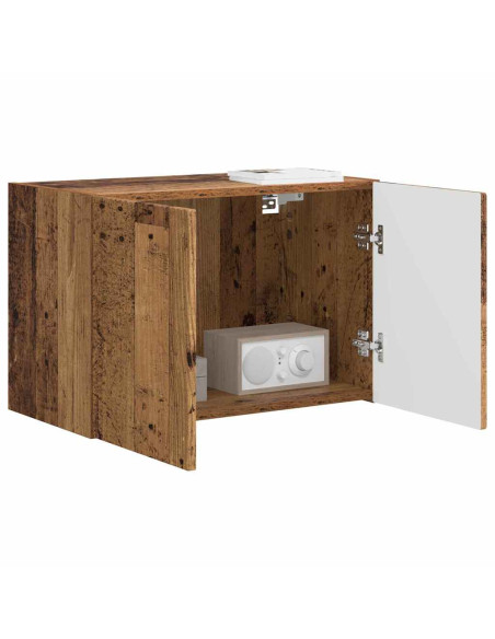 Mobile TV da parete Legno vecchio 59,5 x 31 x 40 cm