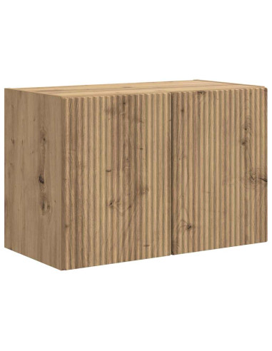 Mobile TV da parete Rovere artigianale 59,5 x 31 x 40 cm