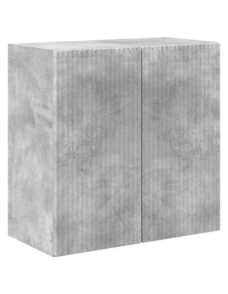 Mobile TV da parete Grigio cemento 59,5 x 31 x 60 cm