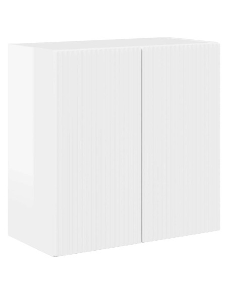 Mobile TV da parete Bianco Lucido 59,5 x 31 x 60 cm