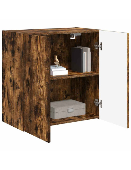 Mobile TV da parete Rovere fumé 59,5 x 31 x 60 cm