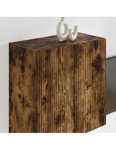 Mobile TV da parete Rovere fumé 59,5 x 31 x 60 cm