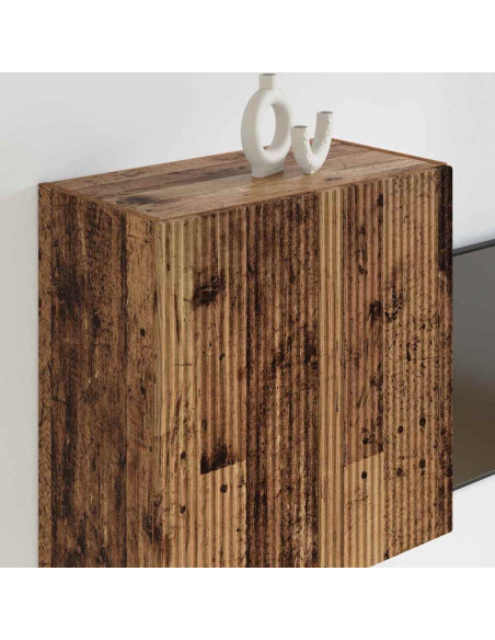 Mobile TV da parete Legno vecchio 59,5 x 31 x 60 cm