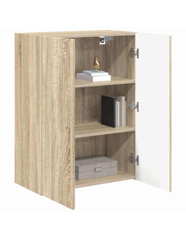 Mobile TV da parete Rovere Sonoma 59,5 x 31 x 80 cm