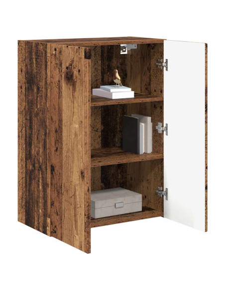 Mobile TV da parete Legno vecchio 59,5 x 31 x 80 cm