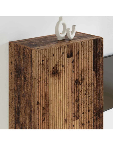 Mobile TV da parete Legno vecchio 59,5 x 31 x 80 cm