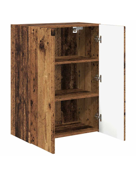 Mobile TV da parete Legno vecchio 59,5 x 31 x 80 cm