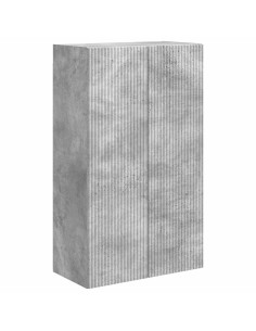 Mobile TV da parete Grigio cemento 59,5 x 31 x 100 cm 2