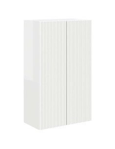 Mobile TV da parete Bianco Lucido 59,5 x 31 x 100 cm 2