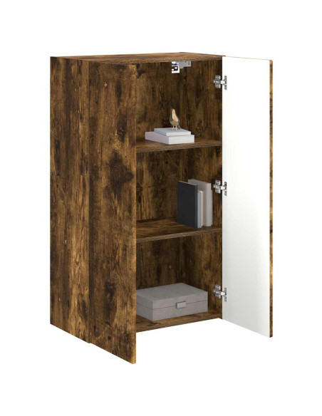 Mobile TV da parete Rovere fumé 59,5 x 31 x 100 cm