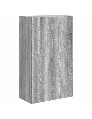 Mobile TV da parete Grigio Sonoma 59,5 x 31 x 100 cm