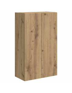 Mobile TV da parete Rovere artigianale 59,5 x 31 x 100 cm 2